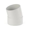 Holman PVC DWV Bend - 100mm - Grey - Male & Female 15° - SuperSaverAU - view 1