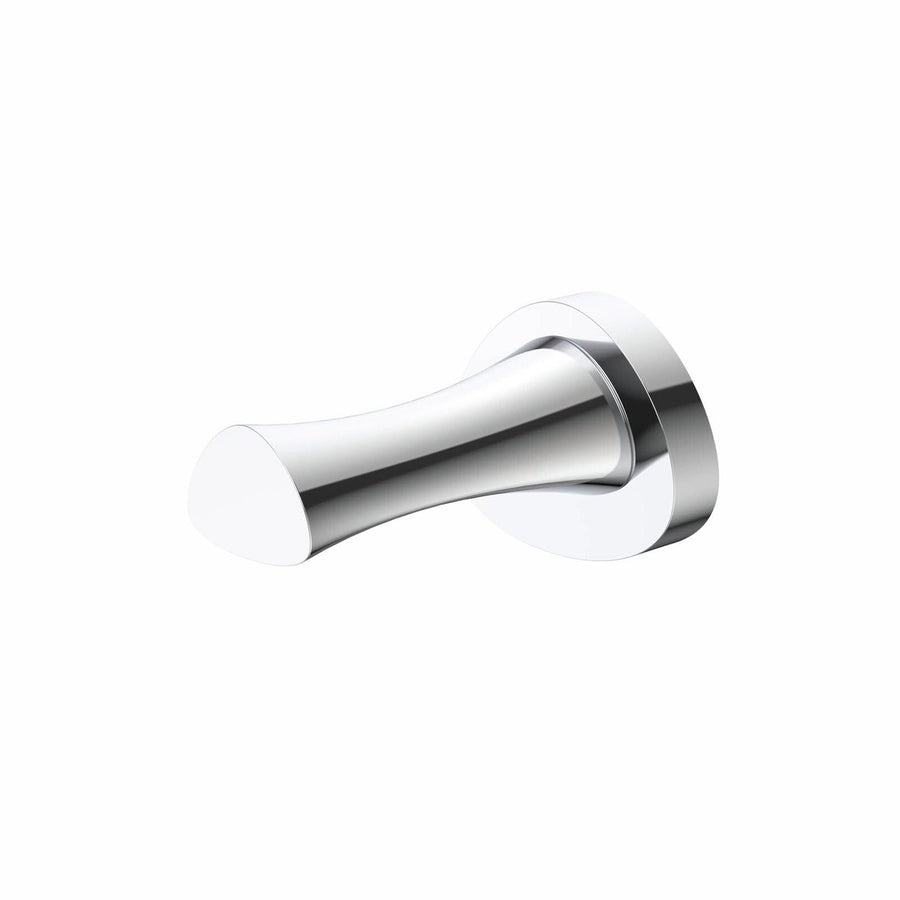 Caroma Robe Hook - 55mm x 46mm - Brass - Polished Chrome - SuperSaverAU - view 1