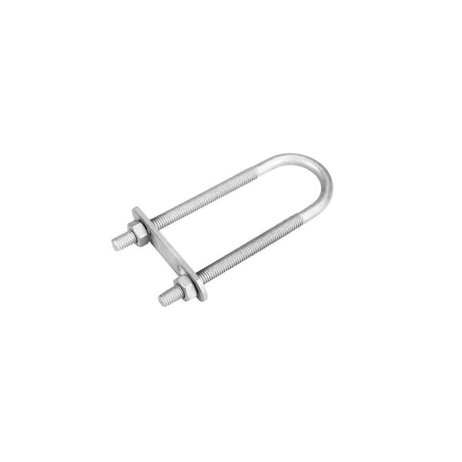 Pinnacle M6 90 x 25mm Galvanised Steel Double U Bolt
