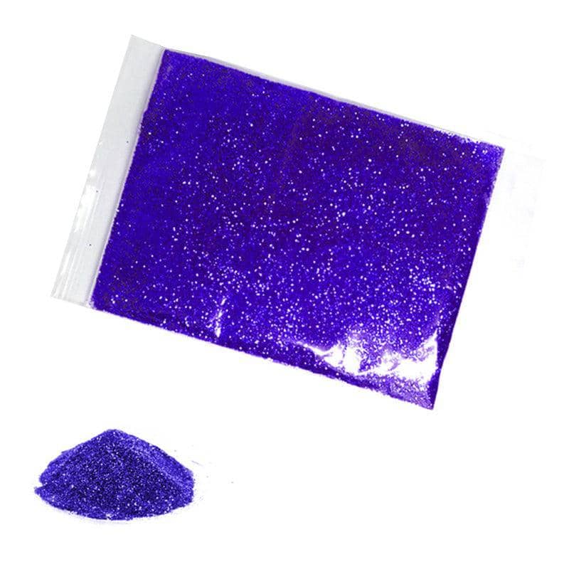 Fine Glitter Powder 50 g for Crafts and Nail Art - Royal Blue