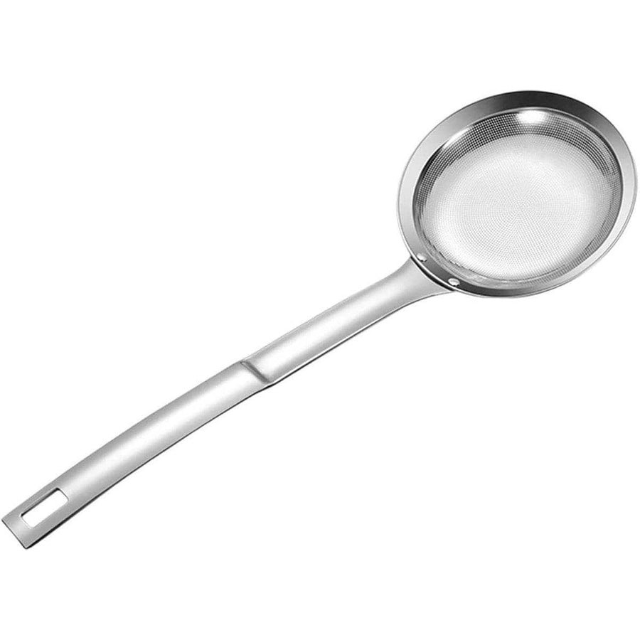Fine Mesh Stainless Steel Oil Filter Spoon - Small (27.3cm)