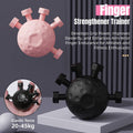 Finger Grip Hand Exerciser, Adjustable 20-45 kg Resistance - Pink - view 2