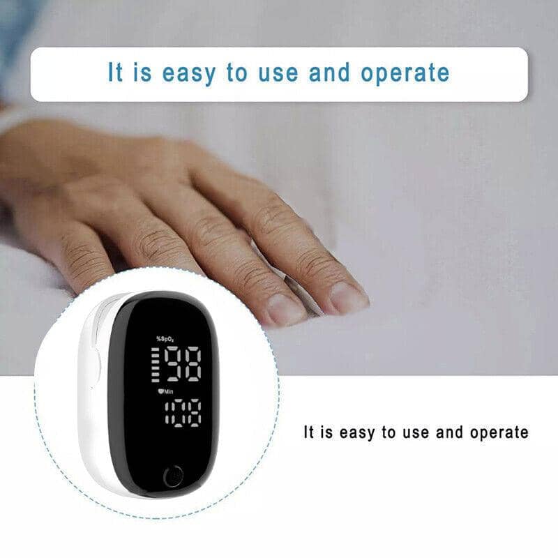 Finger Pulse Oximeter with OLED Display - view 4