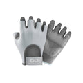 Fingerless Sports Gloves - Grey, Size M (Length 15 cm, Palm Width 9 cm)
