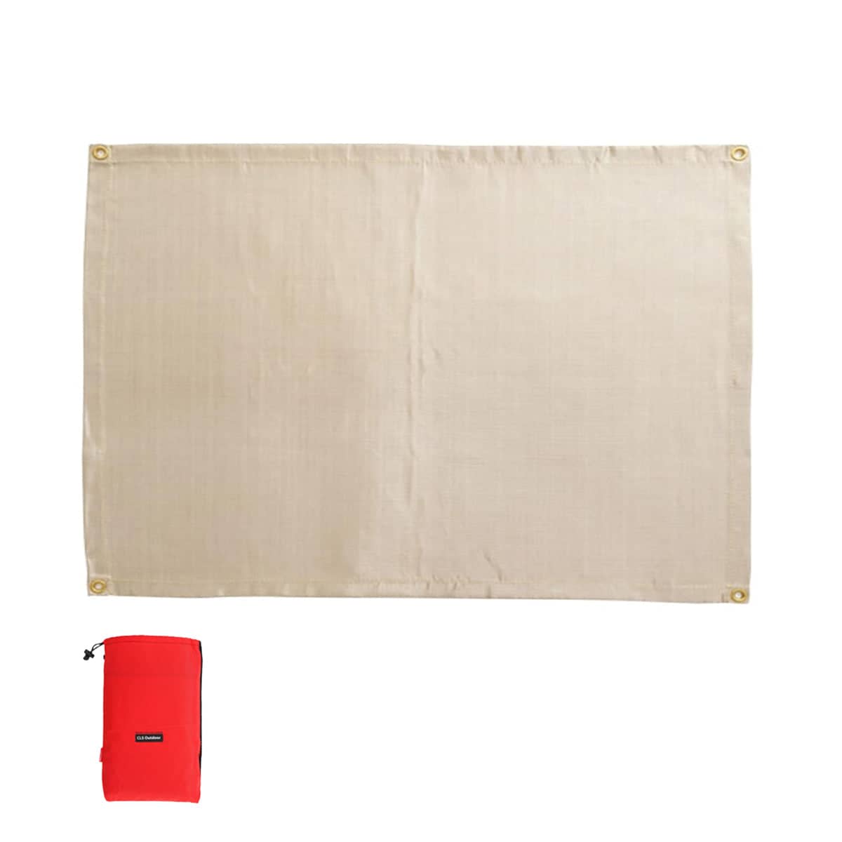 Fireproof Camping Mat, Fiberglass Heat Resistant - 100 x 80 cm