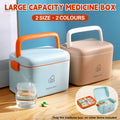 First Aid Storage Box with Carry Handle - Apricot, Small (23 x 16 cm) - view 2