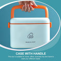First Aid Storage Box with Carry Handle - Apricot, Small (23 x 16 cm) - view 5