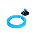 Fish Feeding Ring with Suction Cup - Blue Square, 10 x 10 cm - view 2
