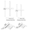 Fish Tank Corner Protectors, Pack of 5 - Black, Small (37 x 31 x 12 mm) - view 4