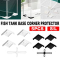 Fish Tank Corner Protectors, Pack of 5 - White, Small (37 x 31 x 12 mm) - view 2