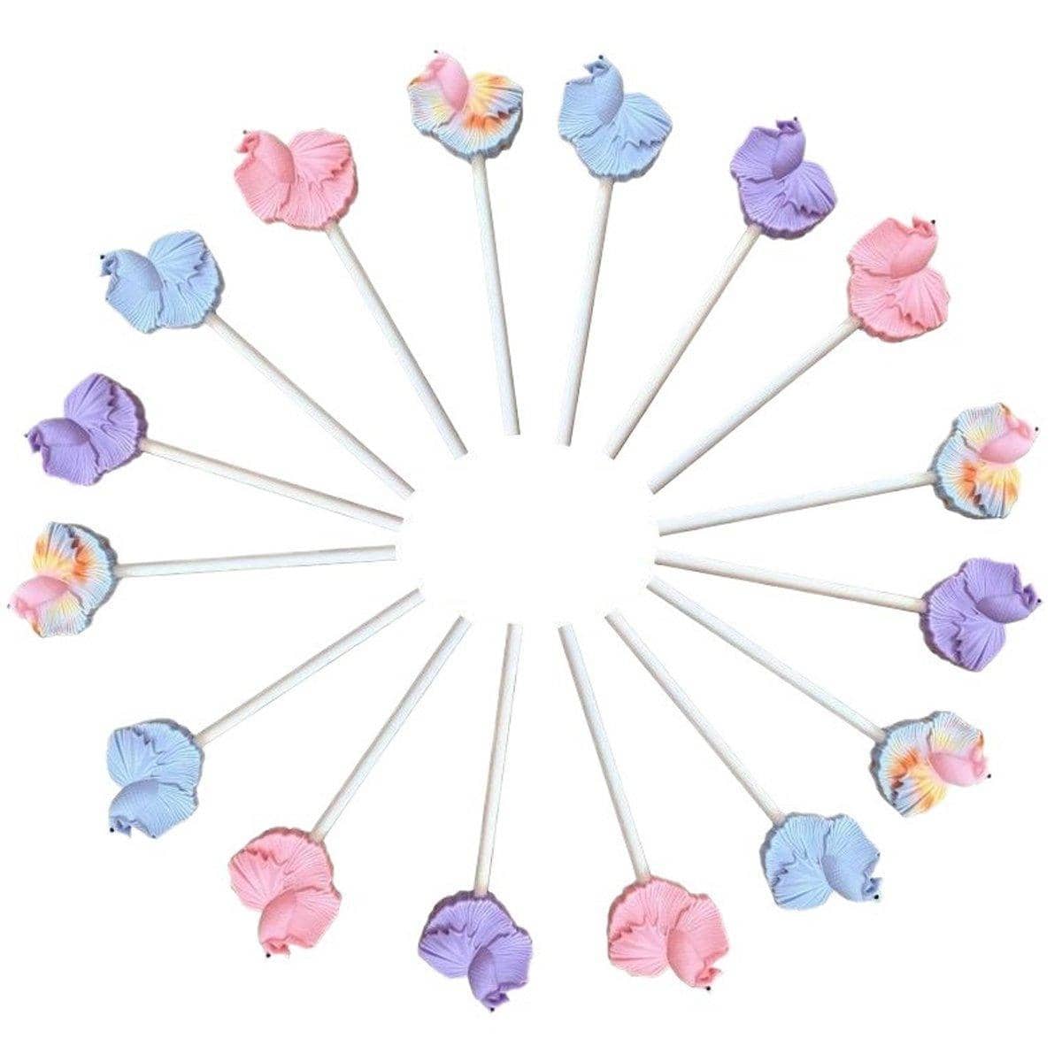 Fish Teaser Stick Toy for Aquarium Fish - Blue - view 5