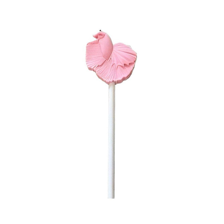 Fish Teaser Stick Toy for Aquarium Fish - Pink