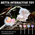 Fish Teaser Stick Toy for Aquarium Fish - Pink - view 2