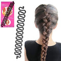 Fishbone French Braid Hair Styling Tool - Black - view 5