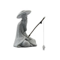 Fisherman Statue Aquarium Ornament - Angler