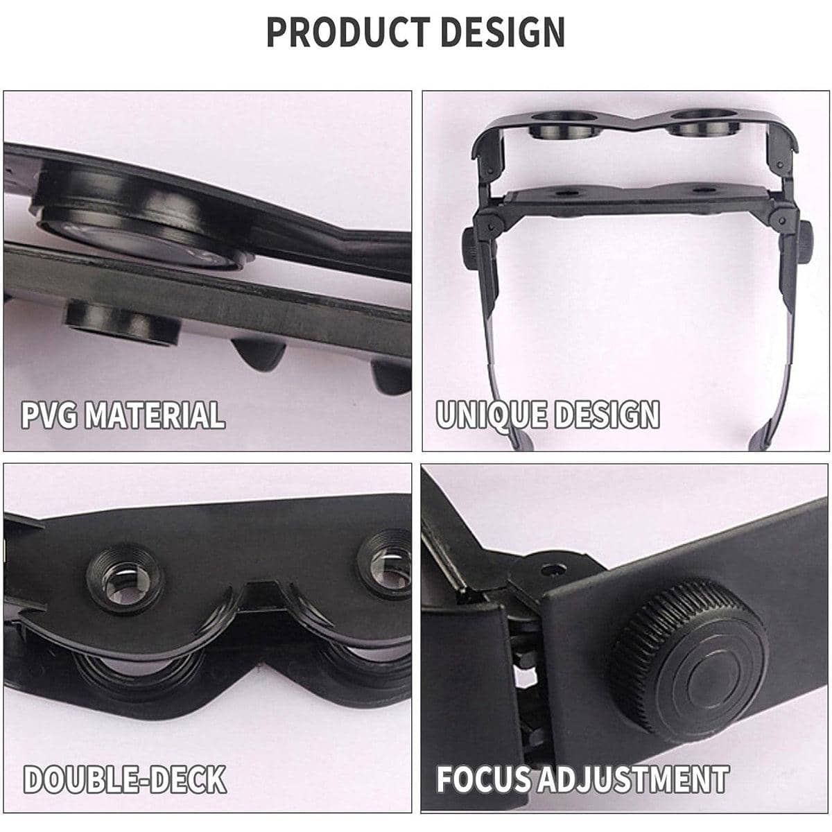 Fishing Binoculars, Adjustable Focus, 14.5 x 14cm - view 5