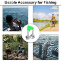 Fishing Bite Alarm Bells with Plastic Rod Clip, Pack of 50 - view 4