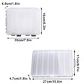 Fishing Gear Storage Box Bait and Tackle Tool Box - 20 x 16 x 4.5 cm - view 4