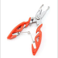 Fishing Pliers with Line Cutter and Split Ring Tool - Orange