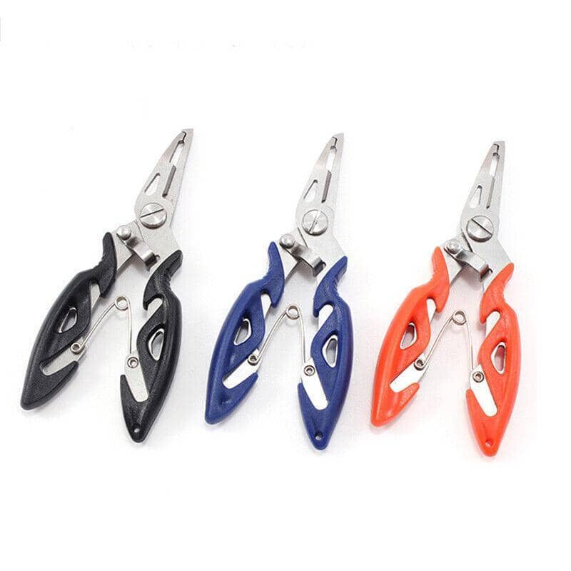 Fishing Pliers with Line Cutter and Split Ring Tool - Red - view 5