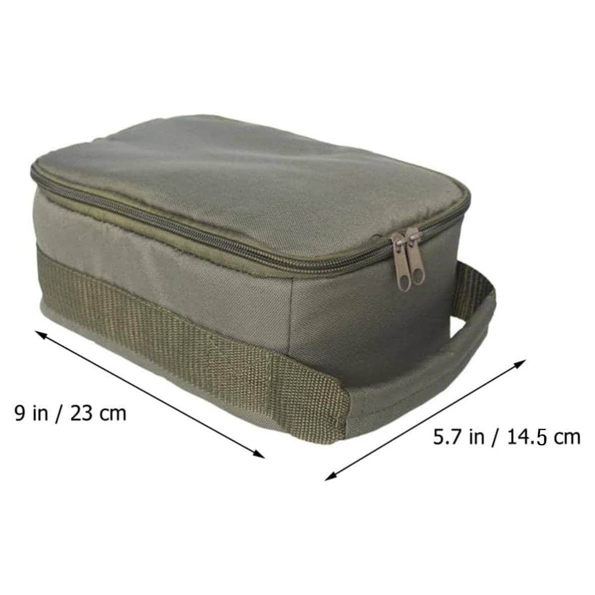Fishing Reel Storage Bag, Portable Tackle Organiser with Dividers - view 3