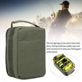 Fishing Reel Storage Bag, Portable Tackle Organiser with Dividers - view 4