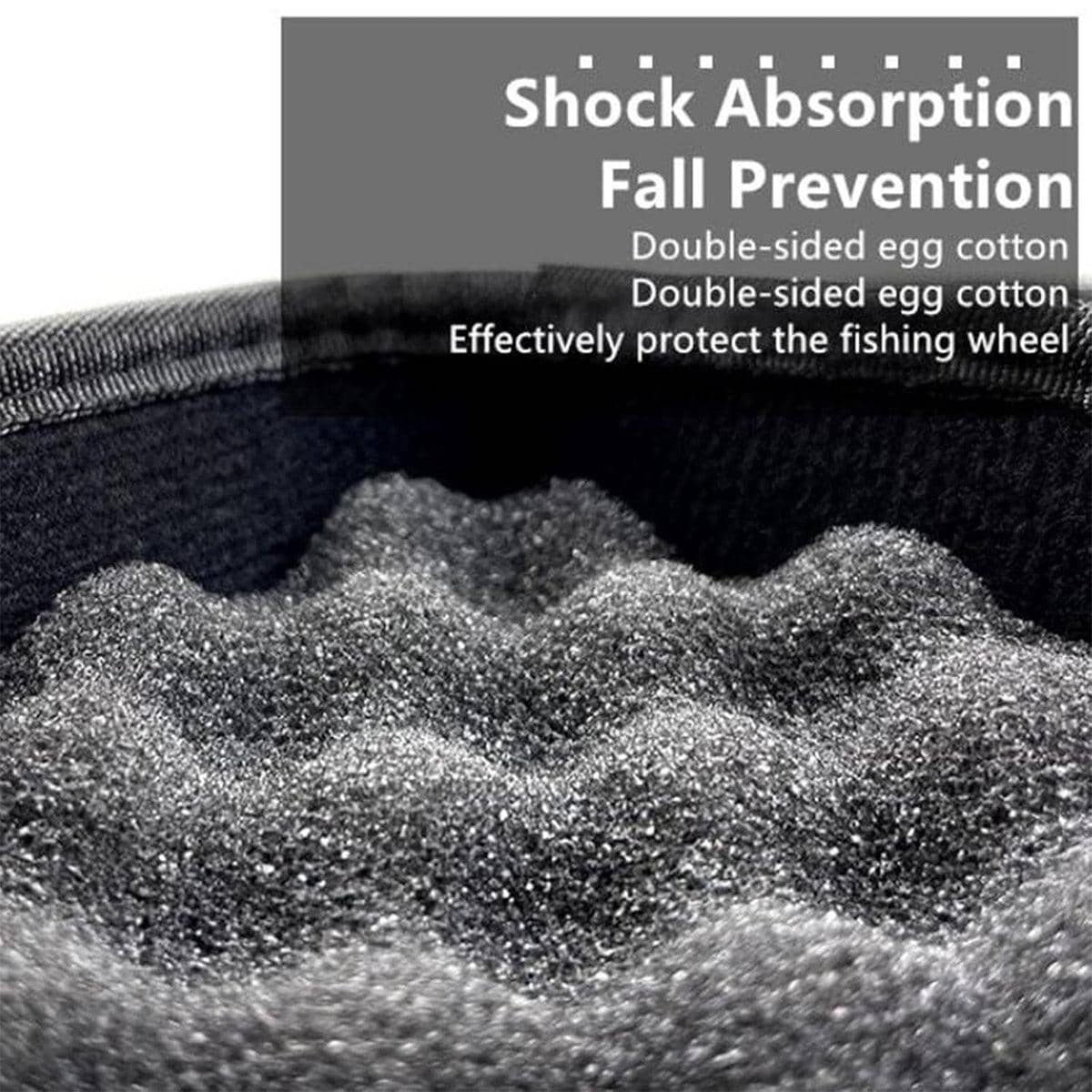 Fishing Reel Storage Case with Shockproof Foam, Gear Organiser - Size S (16 x 16 x 9 cm) - view 5