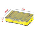 Fishing Tackle Box with 14 Compartments - Green, Small (13.8 x 10 cm) - view 5