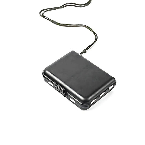 Fishing Tackle Box with Hand Rope - Large (12 x 9.5 x 3.5 cm)