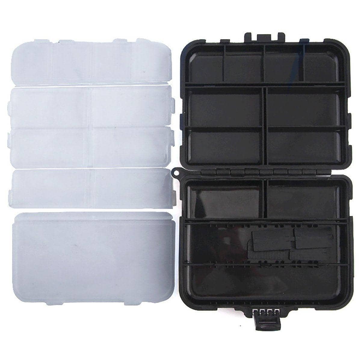 Fishing Tackle Box with Hand Rope - Large (12 x 9.5 x 3.5 cm) - view 3