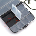 Fishing Tackle Box with Hand Rope - Large (12 x 9.5 x 3.5 cm) - view 4