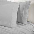 Fitted Sheet Bedding Set, 4 Piece Soft Breathable Wrinkle Resistant - Grey - view 5