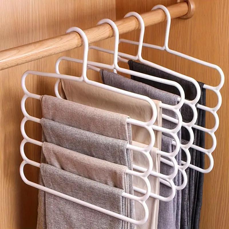 Five-Tier Trouser Hangers, Pack of 5 - Blue - view 5