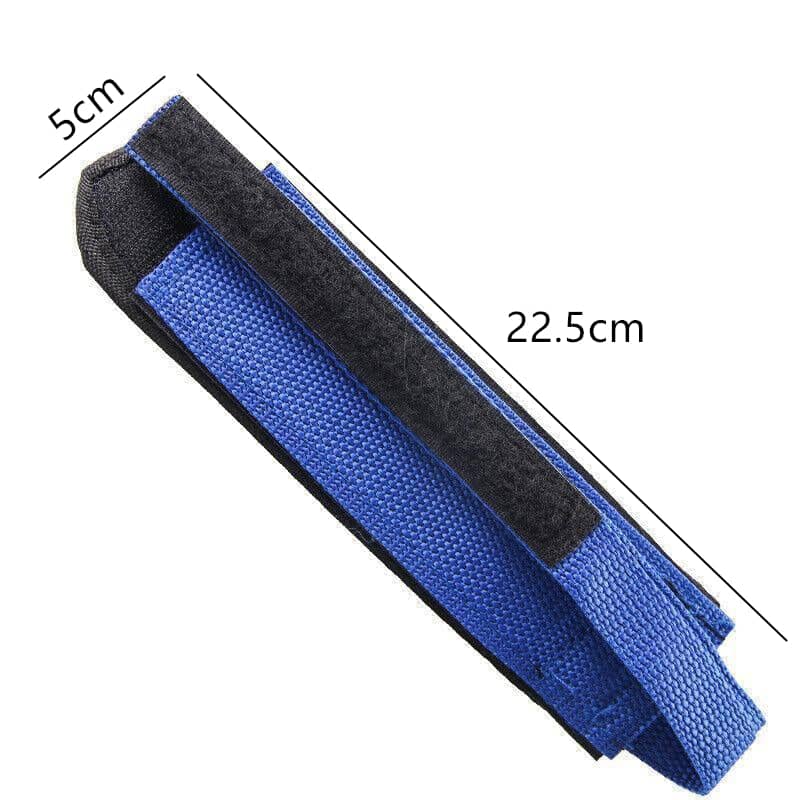 Fixie Bike Toe Clip Straps Anti-Slip Nylon Pedal Straps, Pack of 2, Black - view 4