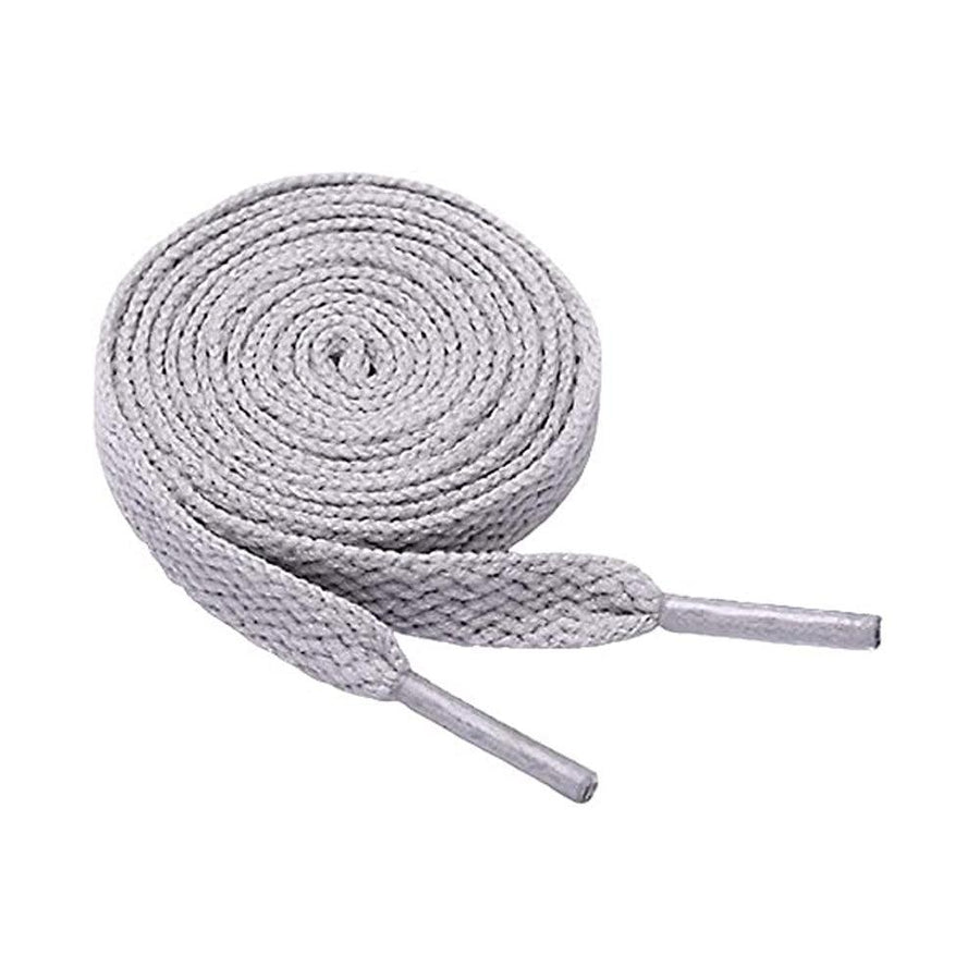 Flat Shoelaces 120cm for Sneakers and Shoes - Grey