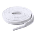 Flat Shoelaces 120cm for Sneakers and Shoes - White