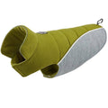 Fleece Dog Coat - Olive Green, 3XL (Chest 82-94 cm, Length 60 cm)