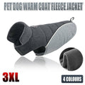 Fleece Dog Coat - Olive Green, 3XL (Chest 82-94 cm, Length 60 cm) - view 2