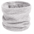 Fleece Neck Warmer, Double Layer, 25 x 22 x 2 cm - Grey
