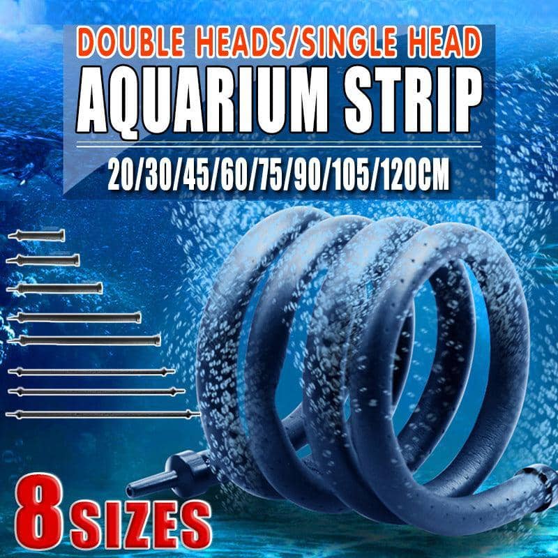 Flexible Aquarium Air Stone Strip - 120 cm, Dual Inlet - view 2