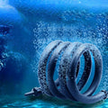 Flexible Aquarium Air Stone Strip - 120 cm, Dual Inlet - view 4