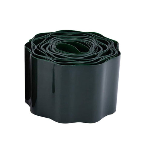 Flexible Green Garden Lawn Edging Roll, 9 m Long - 10 cm High