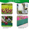 Flexible Green Garden Lawn Edging Roll, 9 m Long - 10 cm High - view 5