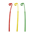 Flexible Plastic Lawn Mower Replacement Blades, Pack of 10 - Green - view 3