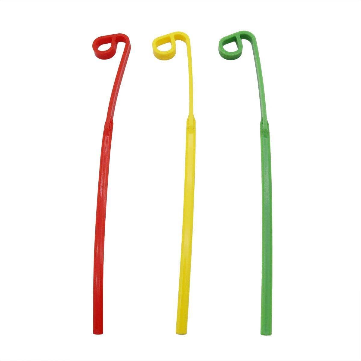 Flexible Plastic Lawn Mower Replacement Blades, Pack of 10 - Red - view 3