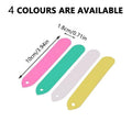 Flexible PVC Plant Labels, Pack of 100 Garden Markers with Pen - Yellow - view 4