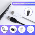 Flexible USB Reading Light with 10 LEDs for Keyboard and Laptop - Silver - view 4
