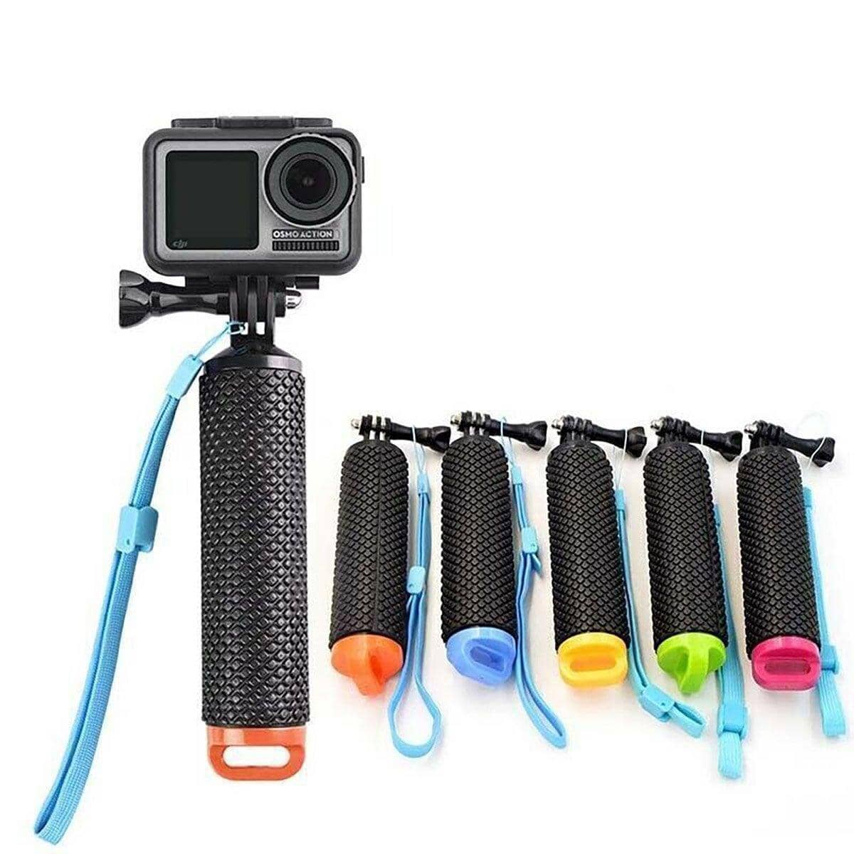 Floating Buoyancy Stick for Action Cameras - Rose Red Cap - view 3