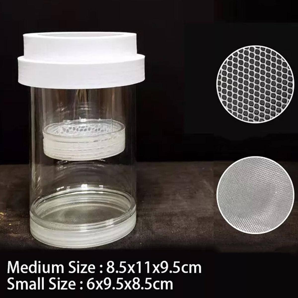 Floating Fish Breeding Isolation Box for Fry and Shrimp, Medium and Small - view 5