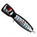 Floating Wood Fishing Lure 19 cm - Black and Silver